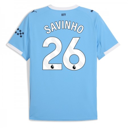 Camiseta de fútbol Manchester City Savinho 26 1ª equipación 2025-26 Camiseta de fútbol Manchester City Savinho 26 1ª equipación 2025-26